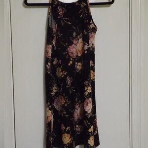 Wallflower - Black Floral Print Dress